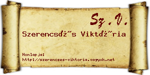 Szerencsés Viktória névjegykártya